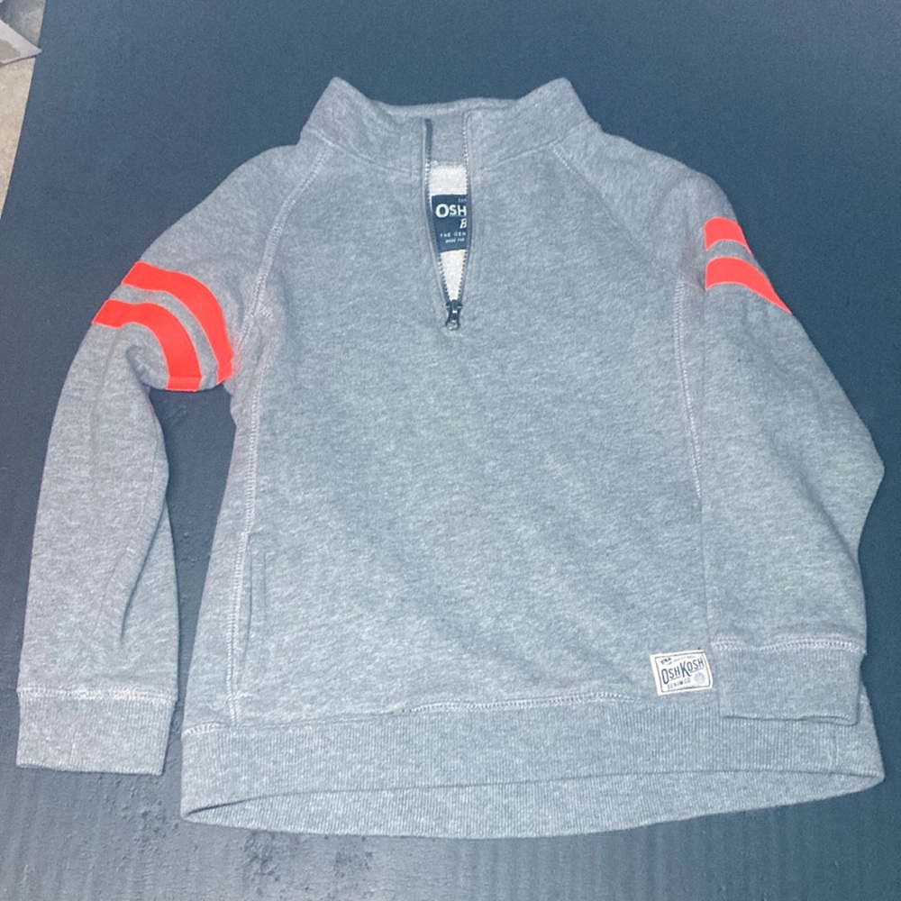 Toddler boy quarter zip up